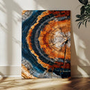 Abstract Wood Grain Canvas Print, Tree Ring Pattern Wall by MyGreatCanvas | Canvas Wall Art Prints | Photo Prints & Wall Decor