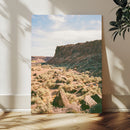 Desert Canyon Landscape Wall Art Canvas Print, Minimal by MyGreatCanvas | Canvas Wall Art Prints | Photo Prints & Wall Decor