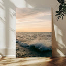 Ocean Wave Wall Art Canvas Print, Calm Coastal Nature by MyGreatCanvas | Canvas Wall Art Prints | Photo Prints & Wall Decor