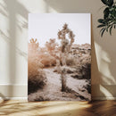 Joshua Tree Desert Wall Art Canvas Print, Minimal Southwest by MyGreatCanvas | Canvas Wall Art Prints | Photo Prints & Wall Decor