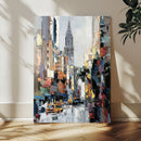 Chrysler Building New York Wall Art Canvas Print, Abstract by MyGreatCanvas | Canvas Wall Art Prints | Photo Prints & Wall Decor