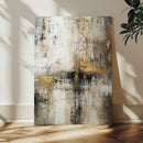 Framed Abstract Wall Art Canvas Print, Gold Black Modern by MyGreatCanvas | Canvas Wall Art Prints | Photo Prints & Wall Decor
