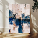 Abstract Navy Blue Wall Art Canvas Print by MyGreatCanvas | Canvas Wall Art Prints | Photo Prints & Wall Decor