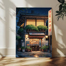 Evening at the Ramen Shop Canvas Wall Art — Japan Night by MyGreatCanvas | Canvas Wall Art Prints | Photo Prints & Wall Decor