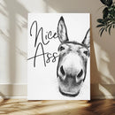 Nice Ass Funny Canvas Wall Art for Bathroom Wall Decor Cute by MyGreatCanvas | Canvas Wall Art Prints | Photo Prints & Wall Decor