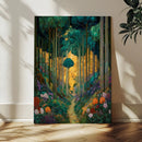 Gustav Klimt Style Forest Canvas Wall Art, Golden Forest by MyGreatCanvas | Canvas Wall Art Prints | Photo Prints & Wall Decor