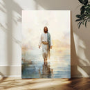 Jesus Walking on Water Wall Art Canvas Print, Christian Wall by MyGreatCanvas | Canvas Wall Art Prints | Photo Prints & Wall Decor