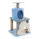 31.5" Cute Modern Cat Tree Multi-Level Kitten Tower by LJGDeals