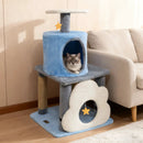 31.5" Cute Modern Cat Tree Multi-Level Kitten Tower by LJGDeals
