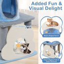 31.5" Cute Modern Cat Tree Multi-Level Kitten Tower by LJGDeals