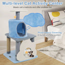 31.5" Cute Modern Cat Tree Multi-Level Kitten Tower by LJGDeals