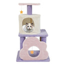 31.5" Cute Modern Cat Tree Multi-Level Kitten Tower by LJGDeals