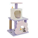 31.5" Cute Modern Cat Tree Multi-Level Kitten Tower by LJGDeals