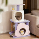 31.5" Cute Modern Cat Tree Multi-Level Kitten Tower by LJGDeals