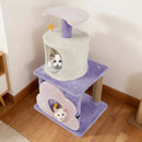 31.5" Cute Modern Cat Tree Multi-Level Kitten Tower by LJGDeals
