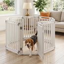 8-Panel Dog Playpen 31.5" Height Indoor Outdoor HDPE by LJGDeals