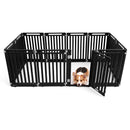 12-Panel Dog Playpen 31.5" Height Indoor Outdoor Pet Fence by LJGDeals