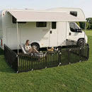 12-Panel Dog Playpen 31.5" Height Indoor Outdoor Pet Fence by LJGDeals
