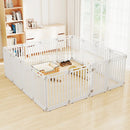 16-Panel Dog Playpen 31.5" Height Indoor Outdoor Pet Gate by LJGDeals