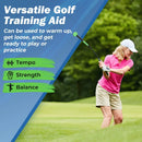 31.5 Inch Golf Swing Trainer Aid with Weighted Head for Grip Rhythm Balance by LJGDeals