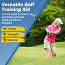 31.5 Inch Golf Swing Trainer Aid with Weighted Head for Grip Rhythm Balance by LJGDeals