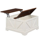 31.5 Inch Square Coffee Table with Lifting Tabletop and Hidden Compartment by LJGDeals