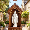 31.5 Inch Virgin Mary Statue with Aged Finish for Yard Patio by LJGDeals