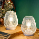 6.7" Tall Battery Powered Outdoor Table Lamp