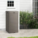 31 Gallon Large Outdoor Trash Can with Lid and Pull by LJGDeals
