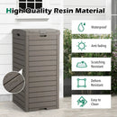 31 Gallon Large Outdoor Trash Can with Lid and Pull by LJGDeals