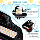 31 Keys Kids Piano Keyboard with Stool and Piano Lid by LJGDeals