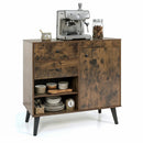 31" Sideboard Cabinet with 2 Drawers and Open Shelves by LJGDeals