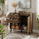 31" Sideboard Cabinet with 2 Drawers and Open Shelves by LJGDeals