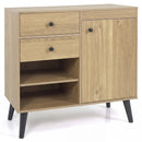 31" Sideboard Cabinet with 2 Drawers and Open Shelves by LJGDeals