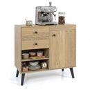 31" Sideboard Cabinet with 2 Drawers and Open Shelves by LJGDeals