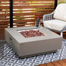 Propane Fire Pit Table Outdoor 50,000 BTU Firepits for Outside CSA Certified