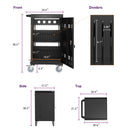 Mobile Charging Cart For Tablets Laptops 35, Device Capacity Matt Metal by HouseOfZazla