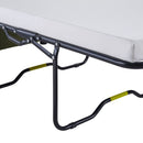 Sleeper Sofa With Foldable Mattress, USB Ports, Side Table & Storage Pocket