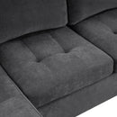 U Shaped Sectional Sofa, Corner Living Room Couch With Built In Cup Holders, Storage, USB Ports by HouseOfZazla