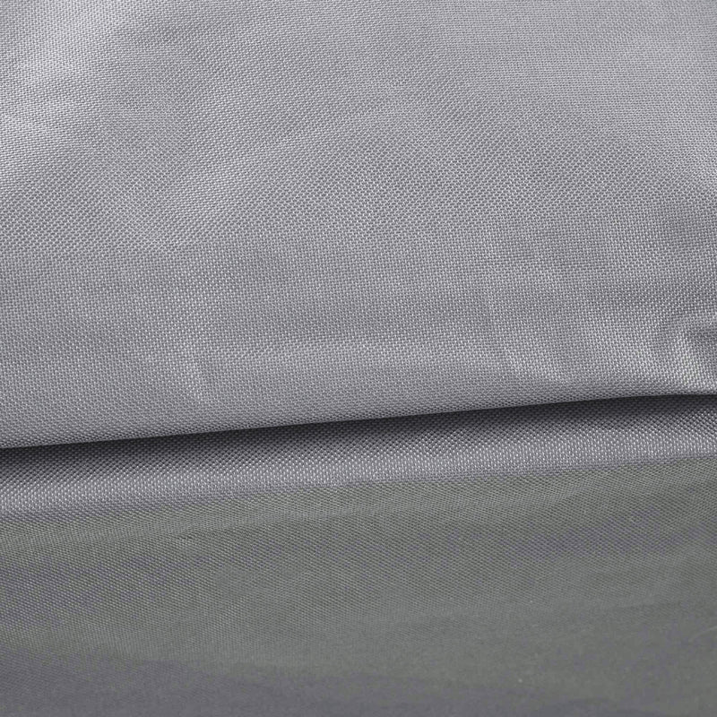 97" x 65" x 26" Heavy Duty Outdoor Sectional Sofa Cover, Waterproof Patio Furniture Cover for Weather Protection, Gray