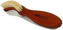 Valentino Garemi Classic Cleaning Hat Brush – Eliminate Dry Stains Dust Rain Spots Sweat Stains Pet Hair – Superb Pear Stained Wood and Genuine Boar Hair – Made in Germany by CozyNest Decor