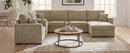 5-Seat Modular Sectional Sofa Couch