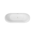 Freestanding Bathtub With Diamond Pattern Design by HouseOfZazla