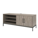 Parkside - Credenza - Light Oak by HouseOfZazla