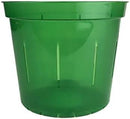 rePotme 4 inch Orchid Pot 3 Pack - Slotted Orchid Pots with Holes for Repotting (Green Emerald) by GreenHaven Gardens