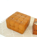 Benjiro - Square Ottoman - Tan by HouseOfZazla
