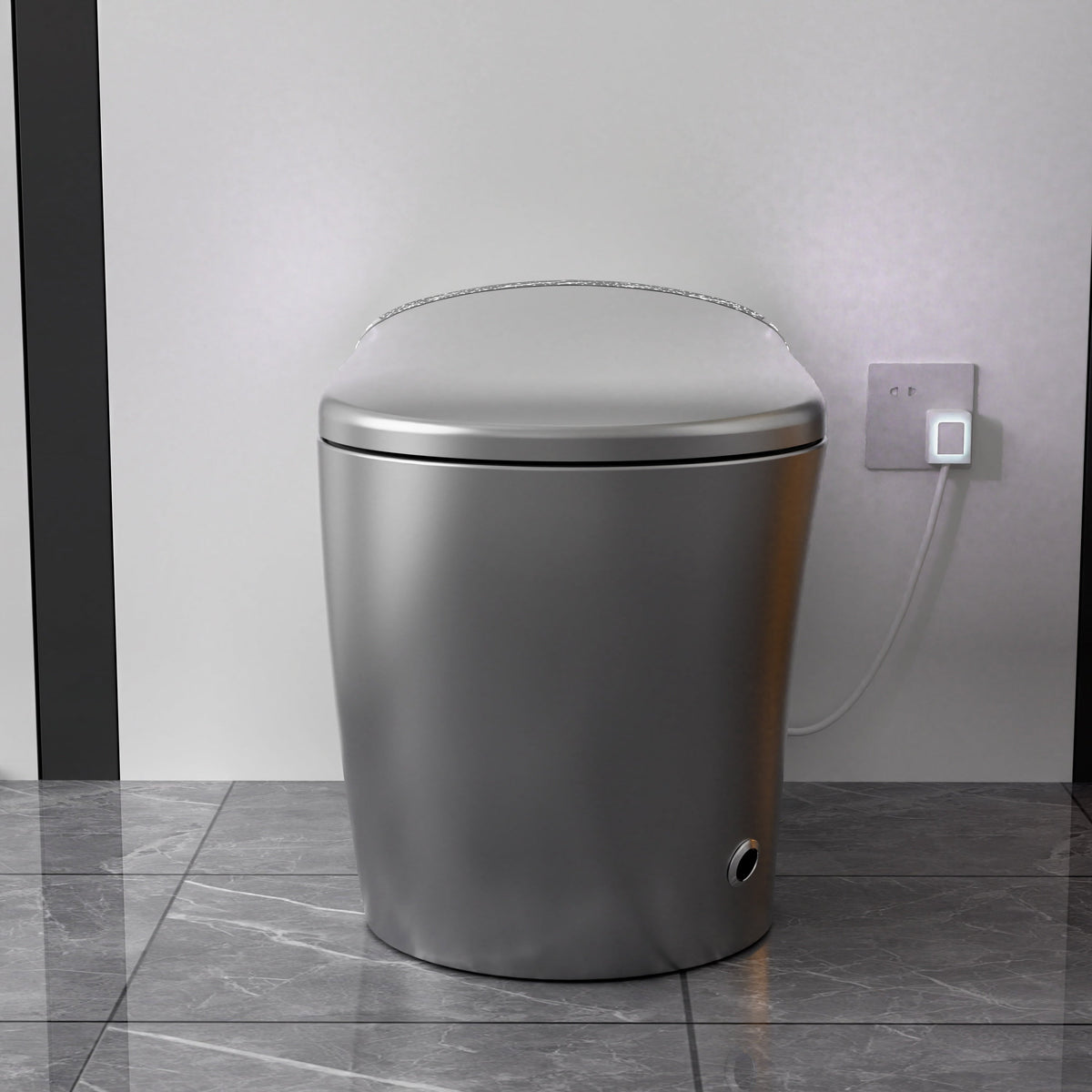 Starry Night Light Smart Toilet with Built-In Bidet, photo 7 of 8