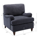 Candor - Arm Chair With English Roll Arms