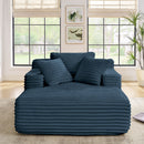 Chaise Lounge Sofa Bed With Deep Seat For Living Room by HouseOfZazla