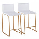 Mara - Contemporary Counter Stool Elegant Design (Set of 2) by HouseOfZazla